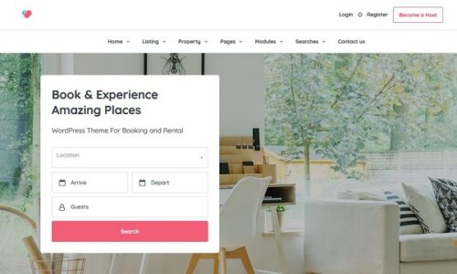 Build Property Booking & Rental Site Like AirBnB